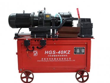 钢筋加工螺纹用什么？滚丝机厂家来助你！